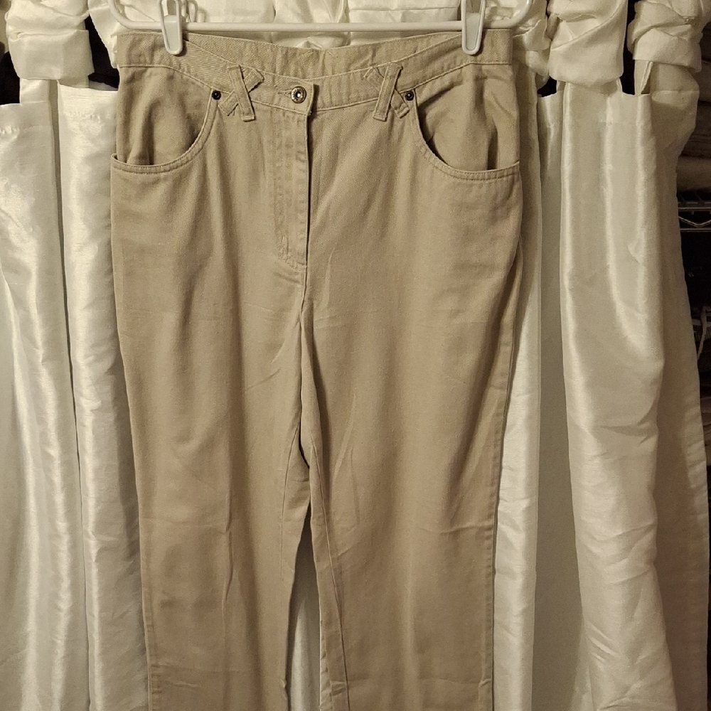 Christopher & Banks Light Tan Pants 8